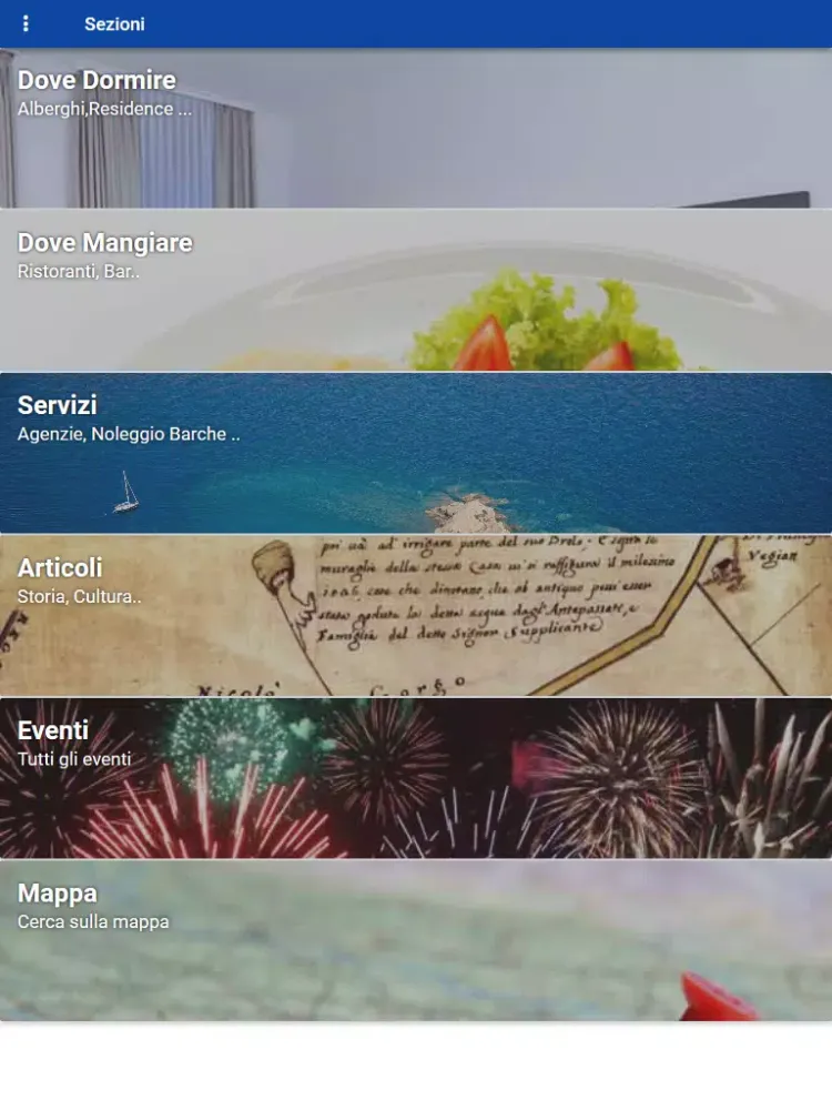 Tangkapan layar Punta Ala iPad 