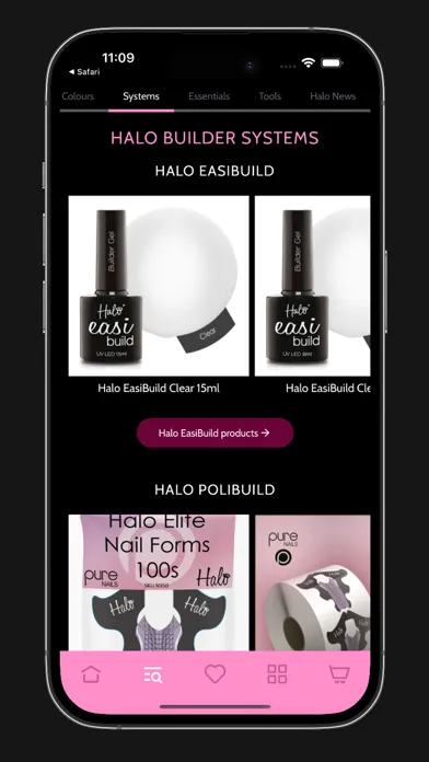 Ảnh chụp màn hình của Halo by Pure Nails