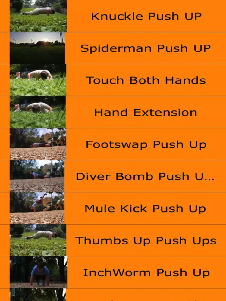 Push Ups Dictonary iPad  سکرین شاٹس