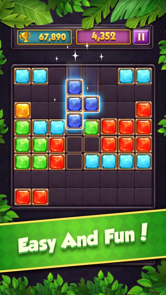 Capturas de tela do Block Puzzle Gems