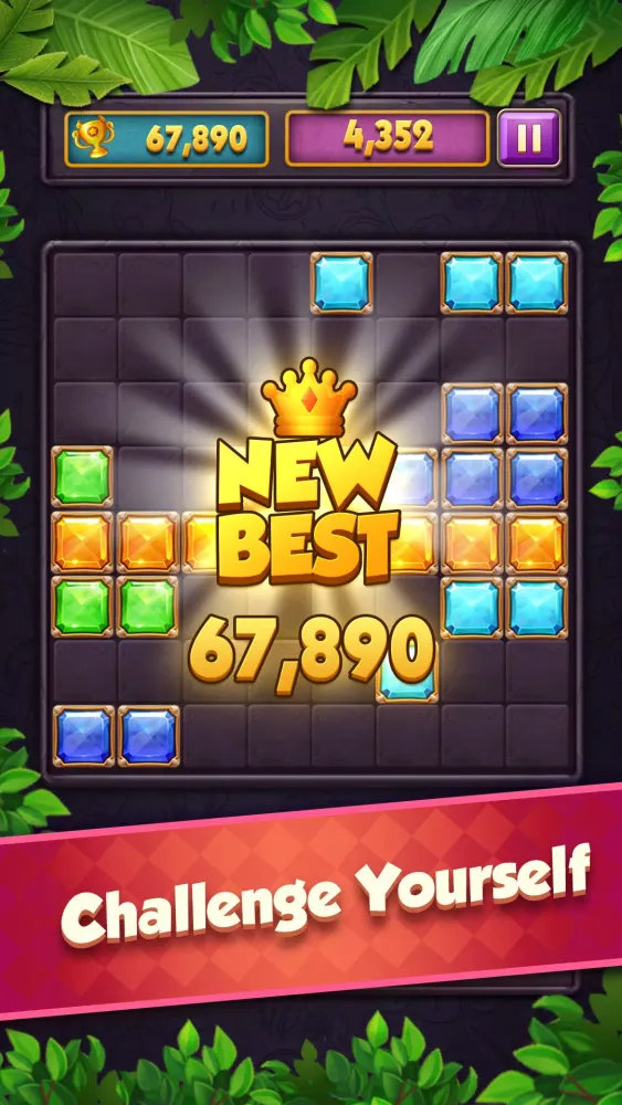 Capturas de tela do Block Puzzle Gems