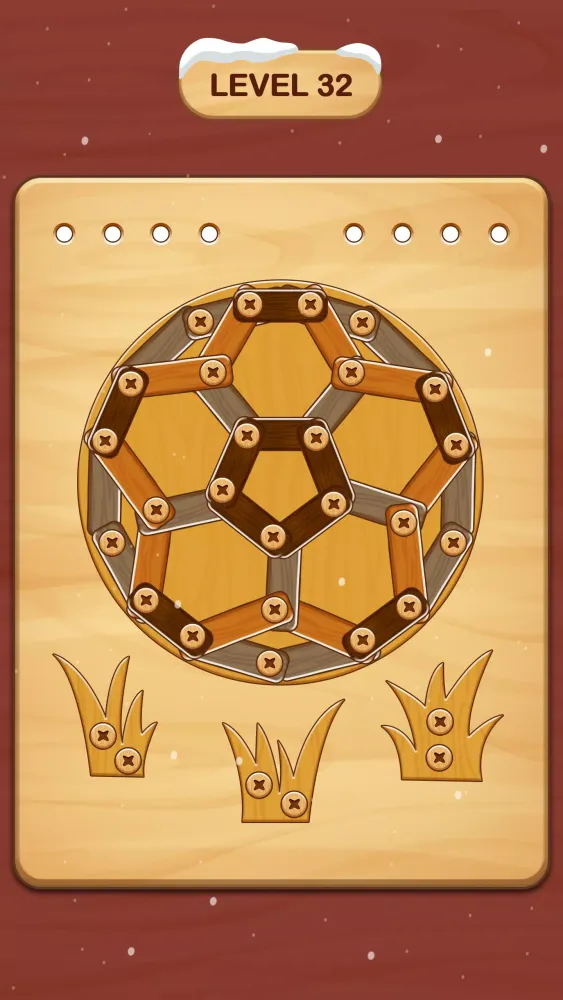 Nuts and Bolts Woody Puzzle Screenshots