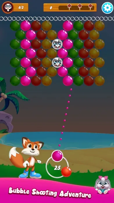 Bubble Shooter: Rescue Panda应用截图