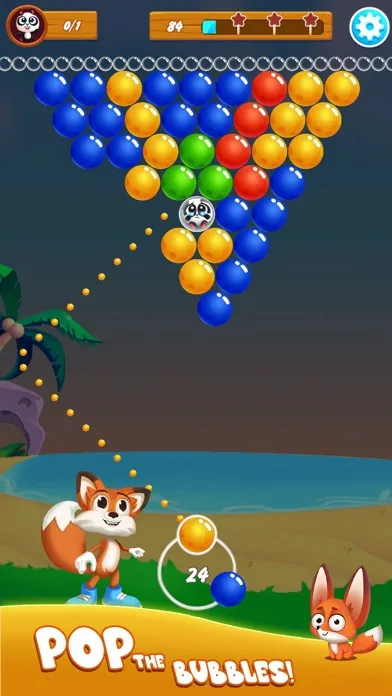 Bubble Shooter: Rescue Panda应用截图