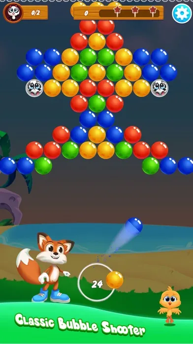 Bubble Shooter: Rescue Panda应用截图