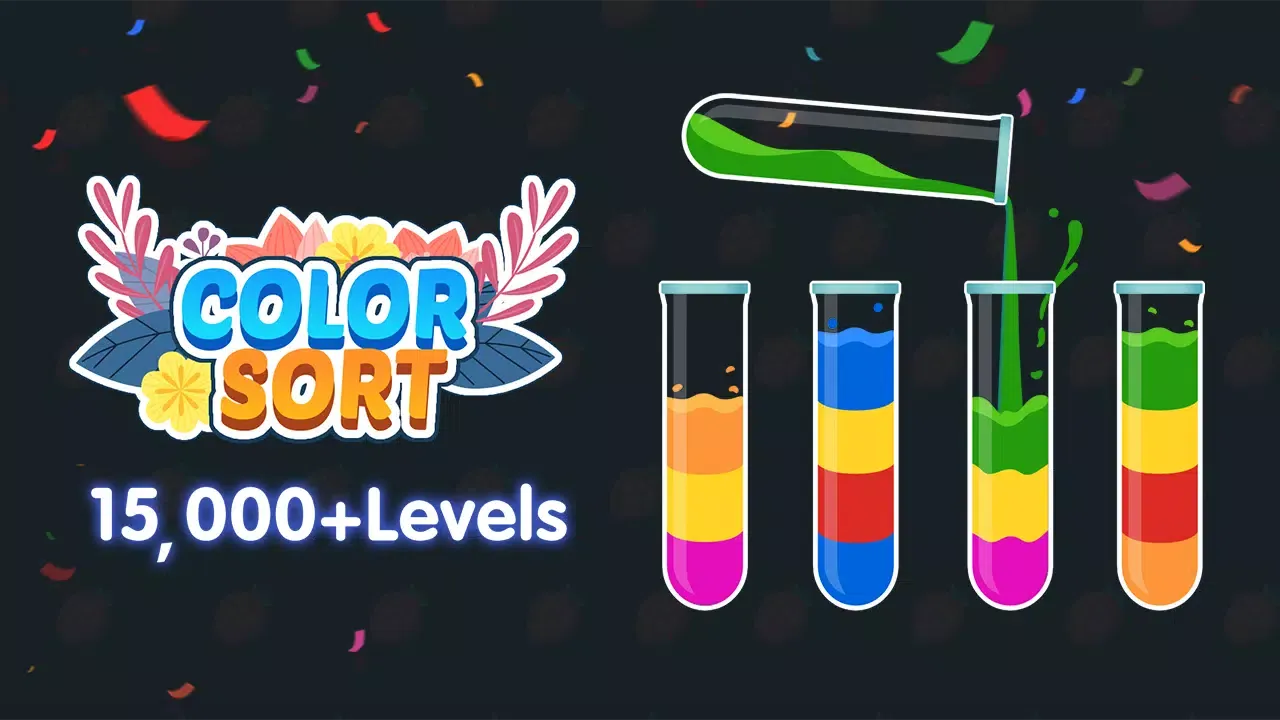 Water Color Sort - Puzzle Game应用截图