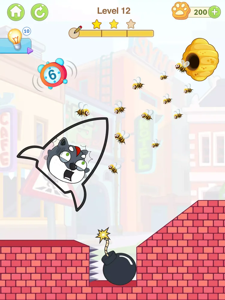 ภาพหน้าจอของ Help the Dog: Brain Puzzles