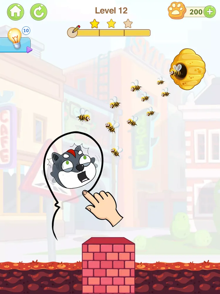 ภาพหน้าจอของ Help the Dog: Brain Puzzles