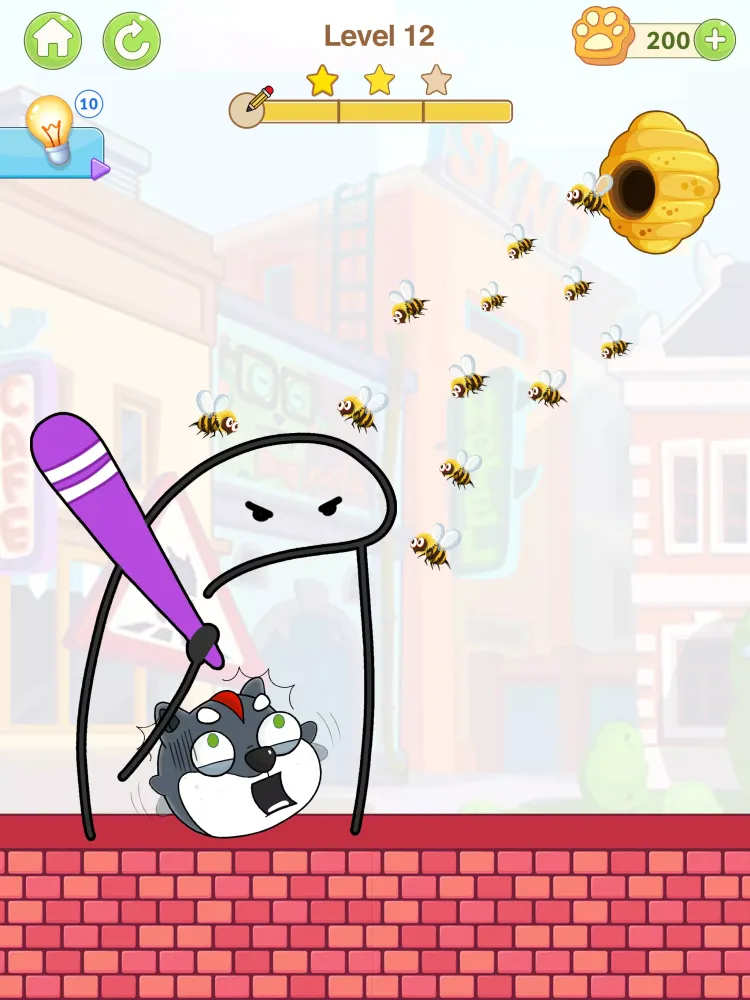 ภาพหน้าจอของ Help the Dog: Brain Puzzles