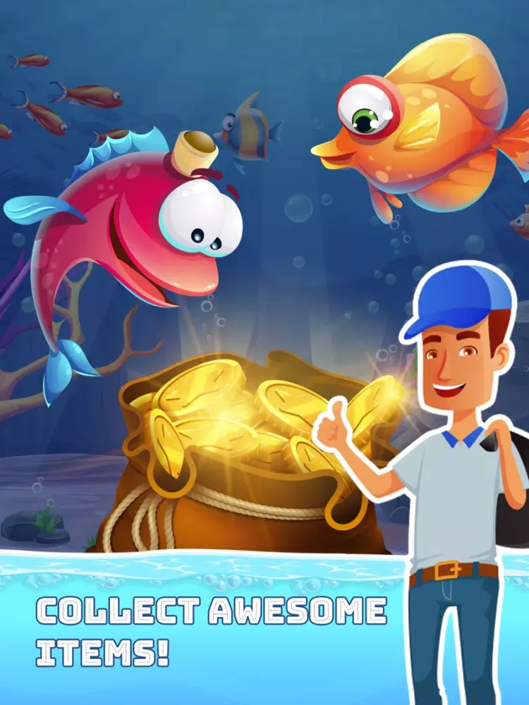 Tangkapan layar Ocean Sweep: A Match 3 Game iPad 