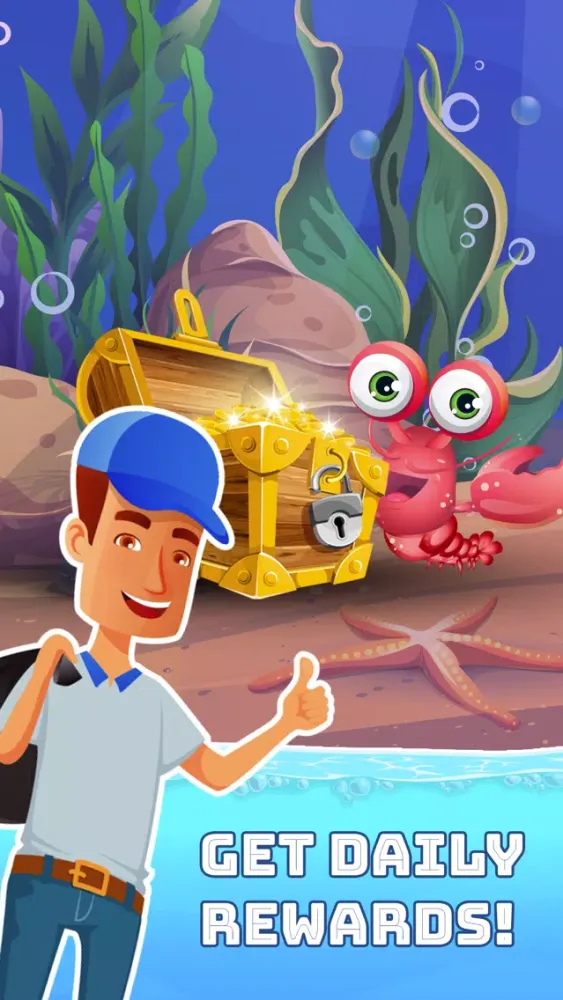 Tangkapan layar Ocean Sweep: A Match 3 Game