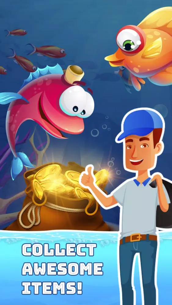 Tangkapan layar Ocean Sweep: A Match 3 Game