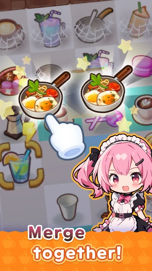 Merge Maid Cafe-screenshot-3