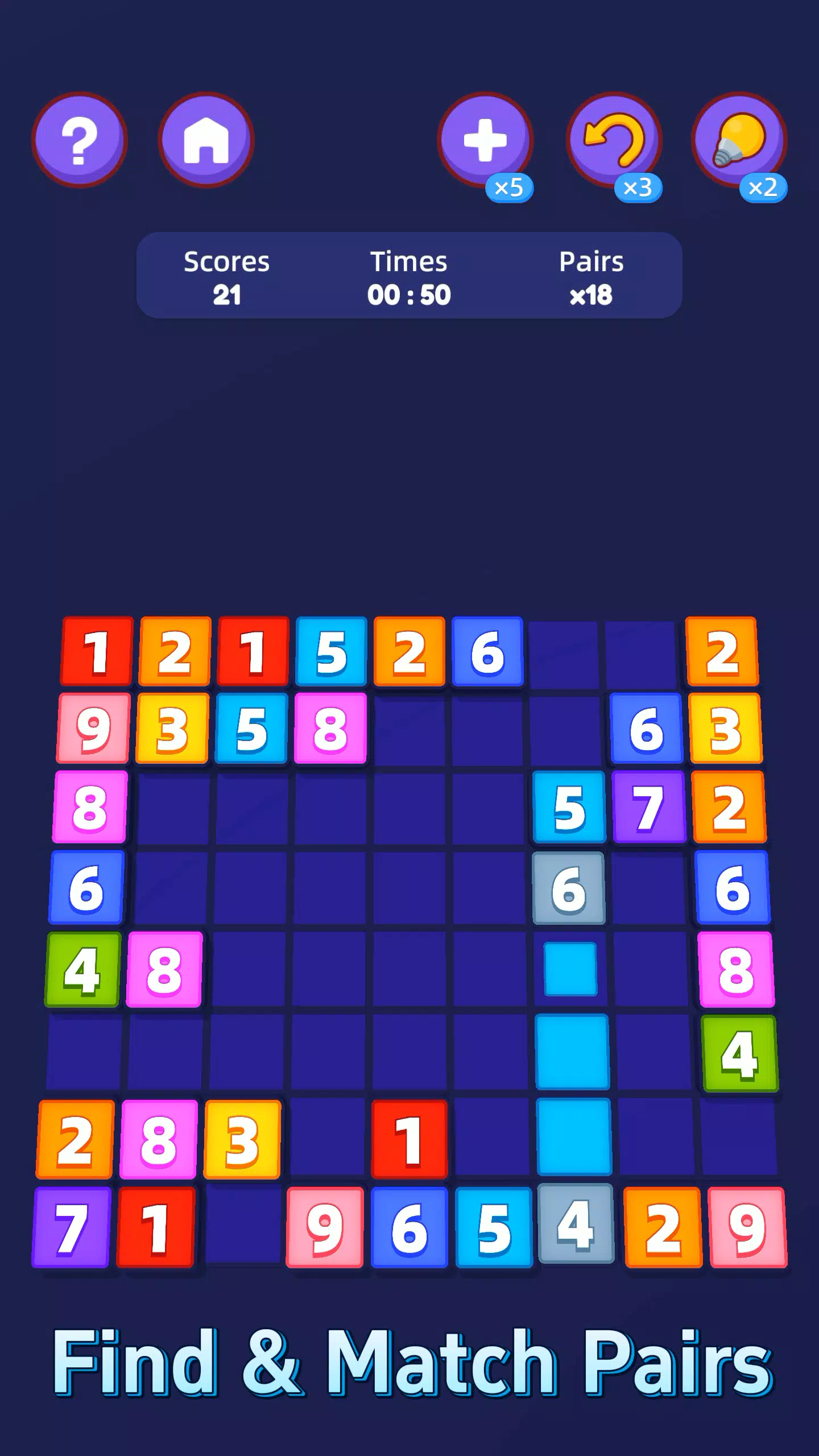 Digit Match 3D Screenshots