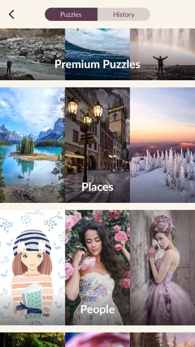 Tangkapan layar Puzzle.Plus – Classic jigsaw puzzle in your hands