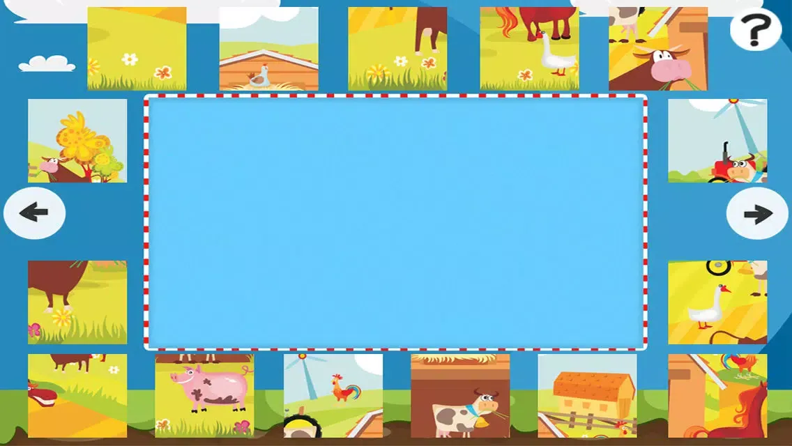 Tangkapan skrin Farm Puzzles - Animals jigsaw puzzle game for children and parents with the world of the barn