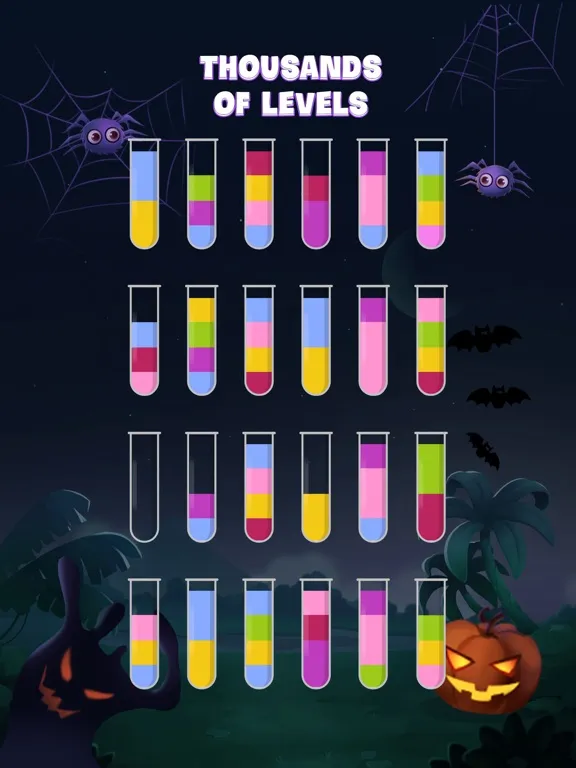 Sort Water Color Puzzle iPad 應用截圖