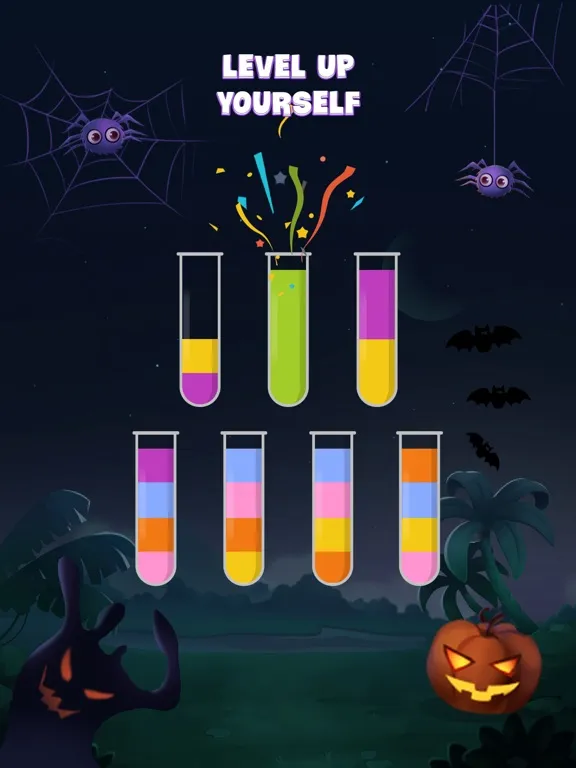 Sort Water Color Puzzle iPad 應用截圖