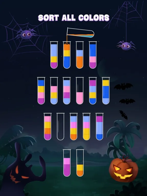 Sort Water Color Puzzle iPad 應用截圖