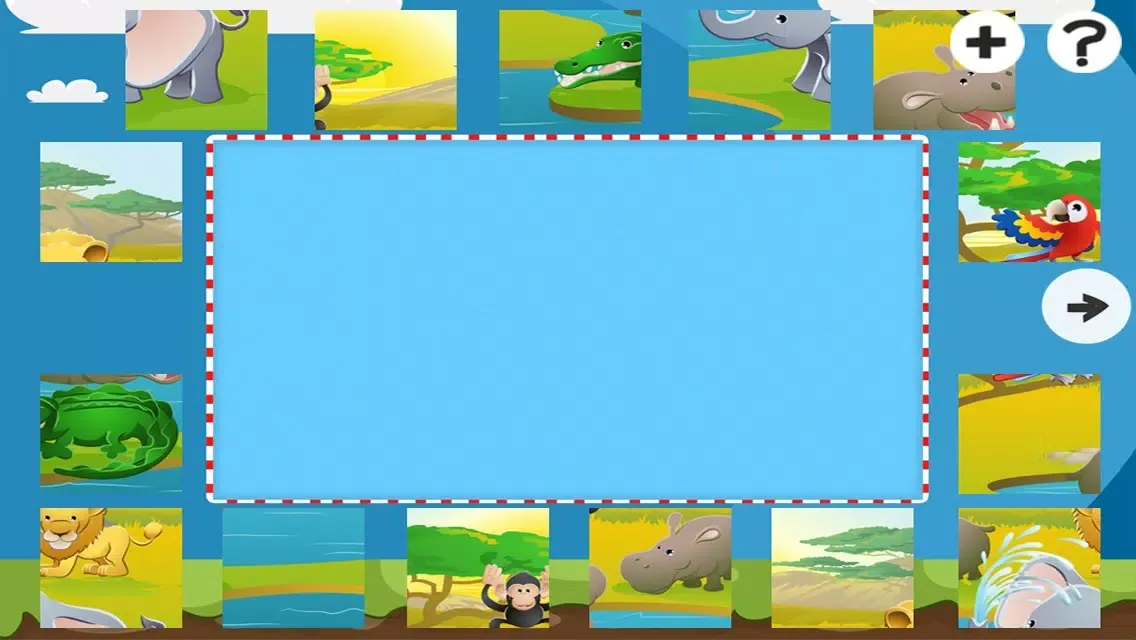 Safari Puzzles - Animals jigsaw puzzle game for children and parents with the world of the savannah Screenshots