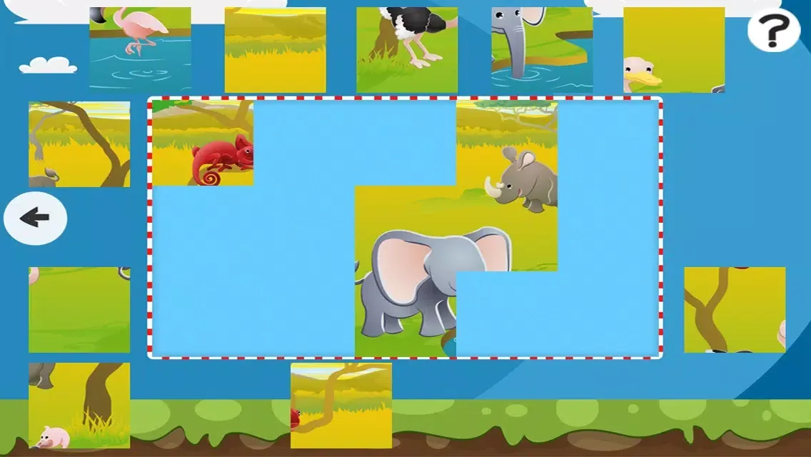 Safari Puzzles - Animals jigsaw puzzle game for children and parents with the world of the savannah Screenshots