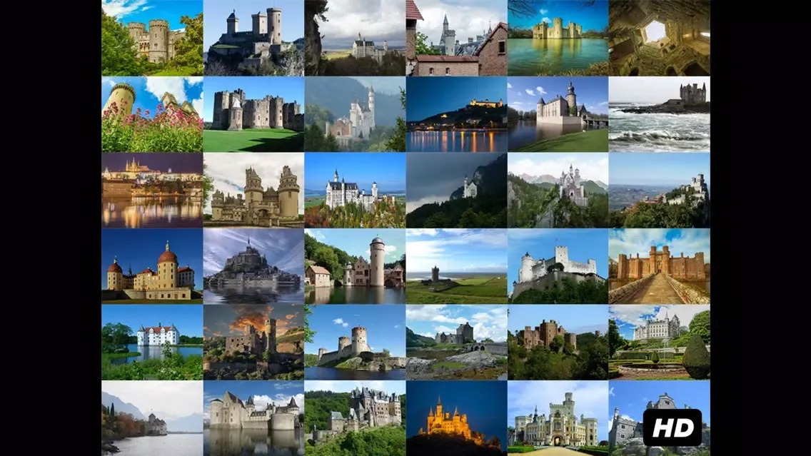 Capturas de tela do Castles - Jigsaw and Sliding Puzzles