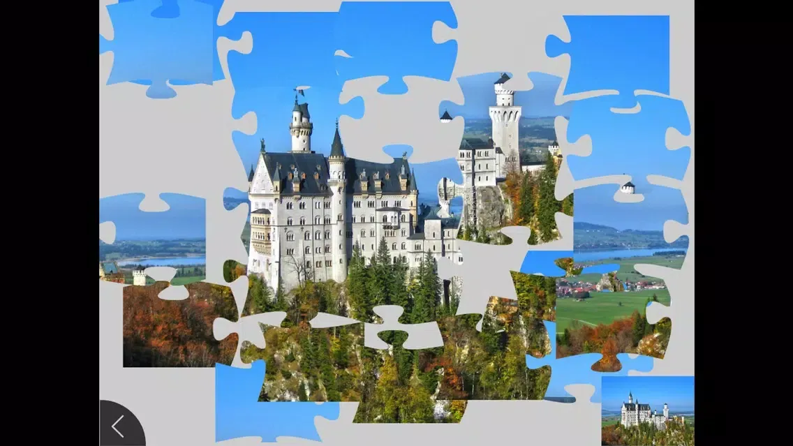 Capturas de tela do Castles - Jigsaw and Sliding Puzzles