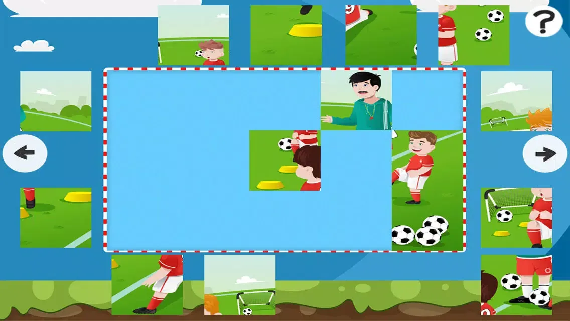 Скриншоты A Soccer Puzzle - Jigsaw puzzles for children and parents with the world of football