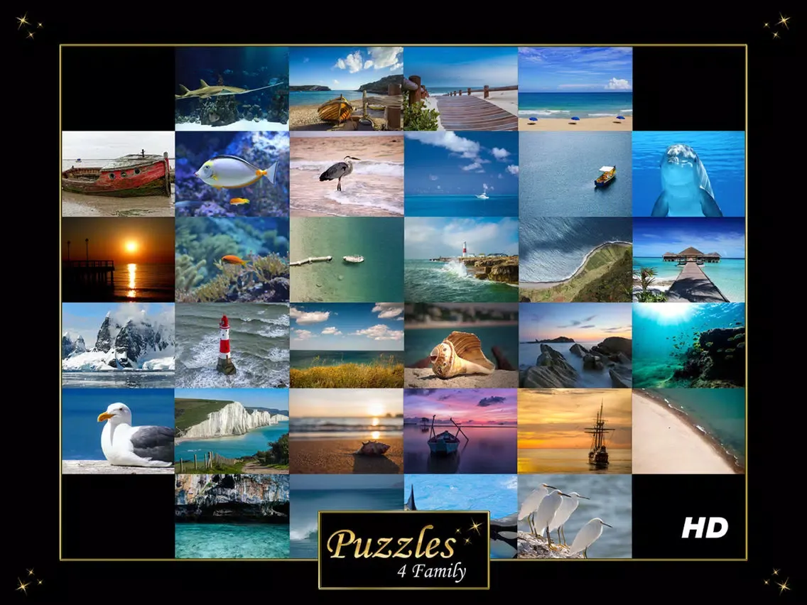 Oceans - Puzzle Game iPad  Screenshots
