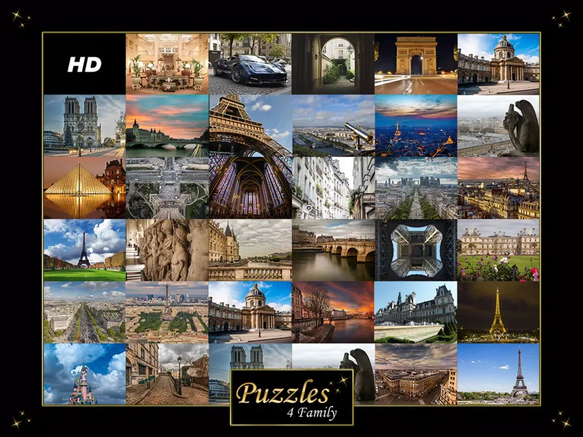 Paris - Jigsaw Puzzles Game iPad  スクリーンショット
