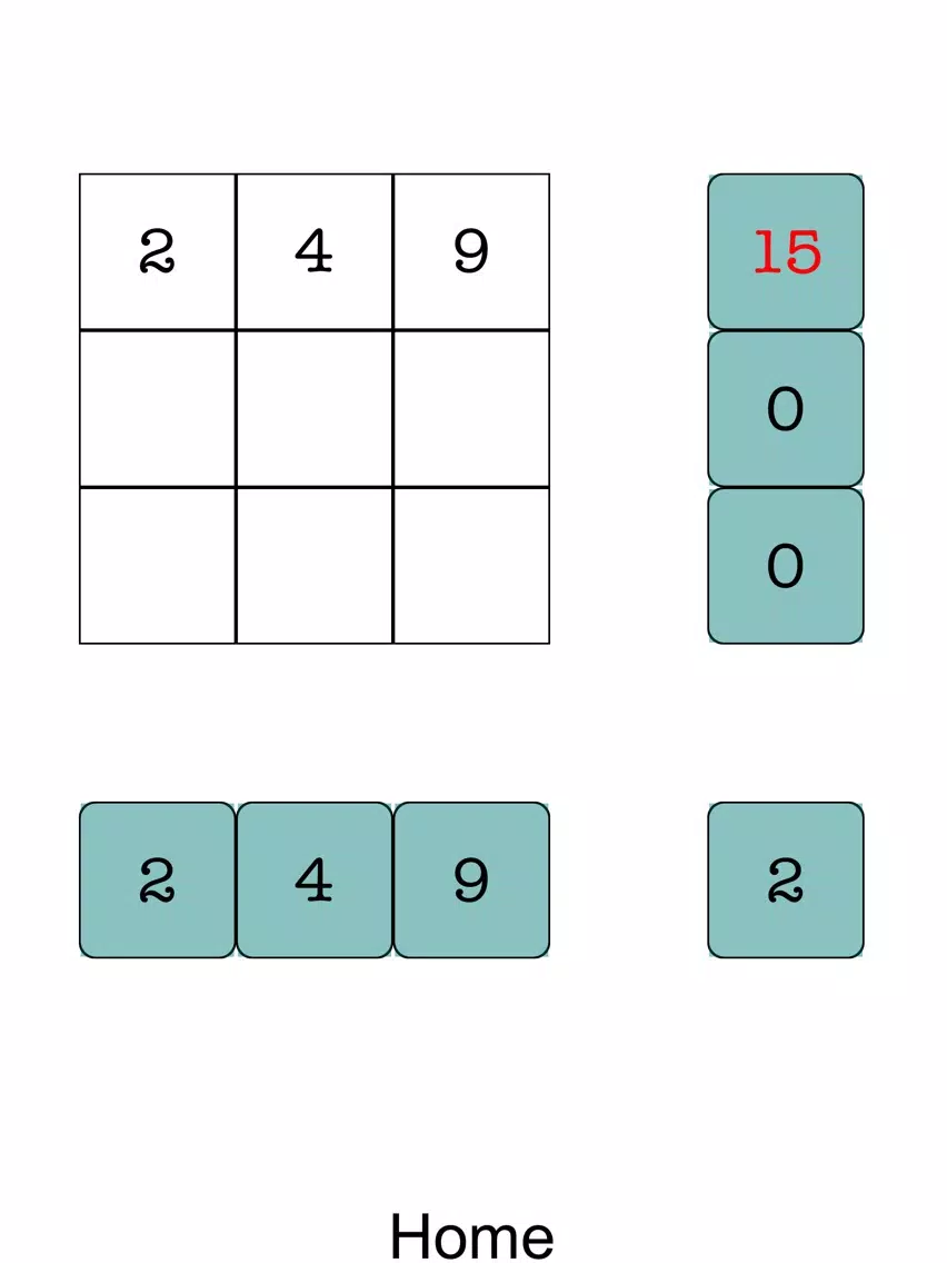 ภาพหน้าจอของ Magic puzzle table iPad 