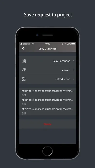 Httper, mobile postman app স্ক্রিনশট