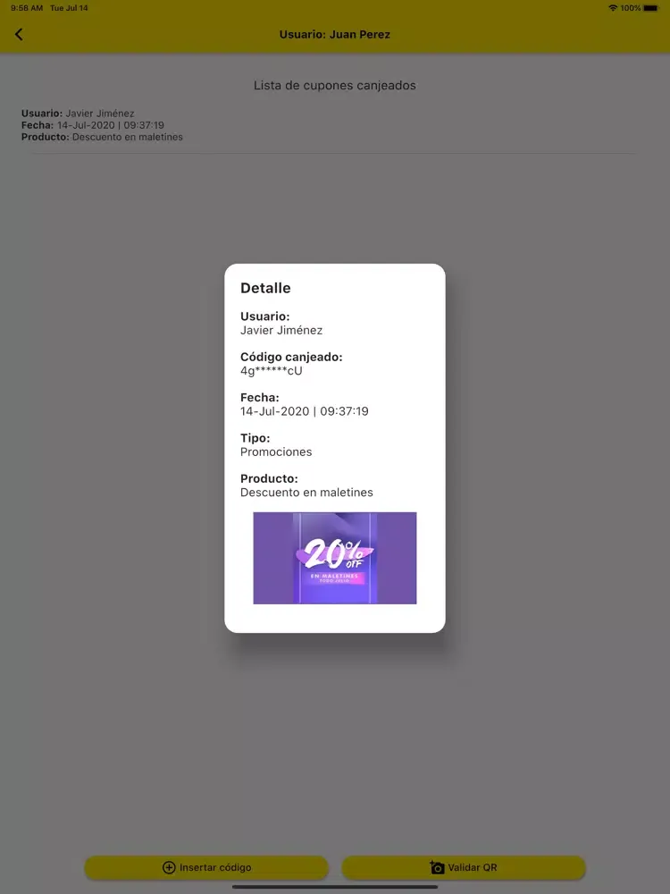 Zrzuty ekranu Club ABC - Tiendas iPad 