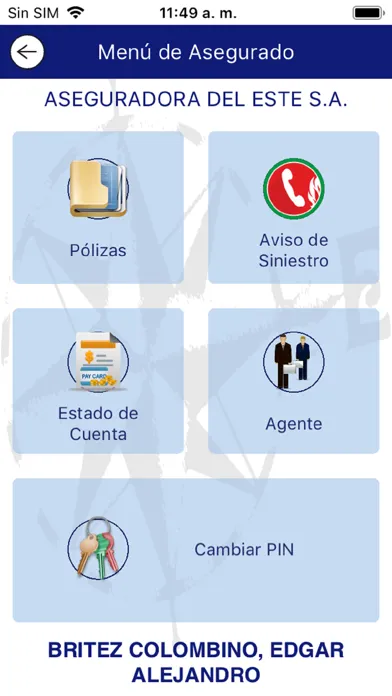 Captures d'écran de AESA Seguros