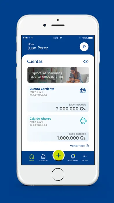 Capturas de pantalla de Conti Móvil