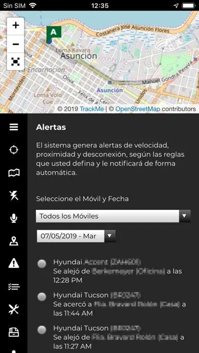 TrackMe Paraguay应用截图