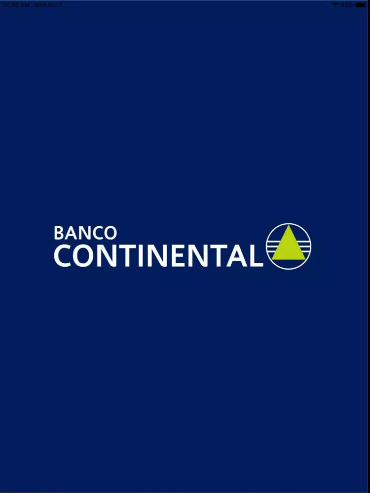 Zrzuty ekranu Banco Continental iPad 