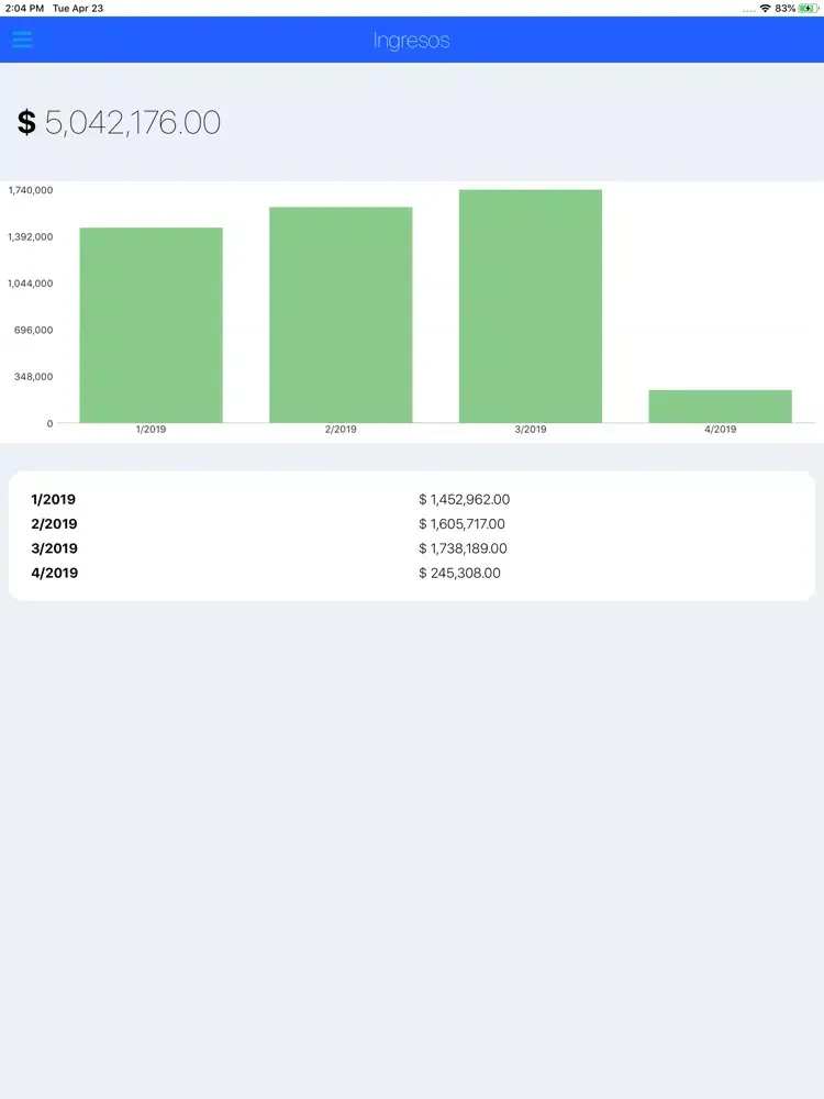 AgilShop Business iPad  스크린샷