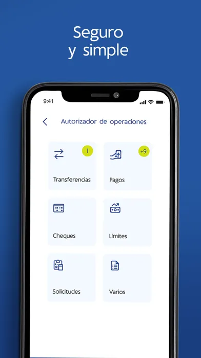 Capturas de tela do Banca Empresas