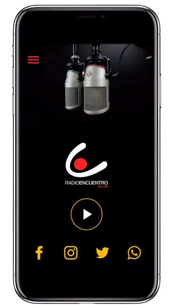 Ảnh chụp màn hình của Radio Encuentro 93.5FM
