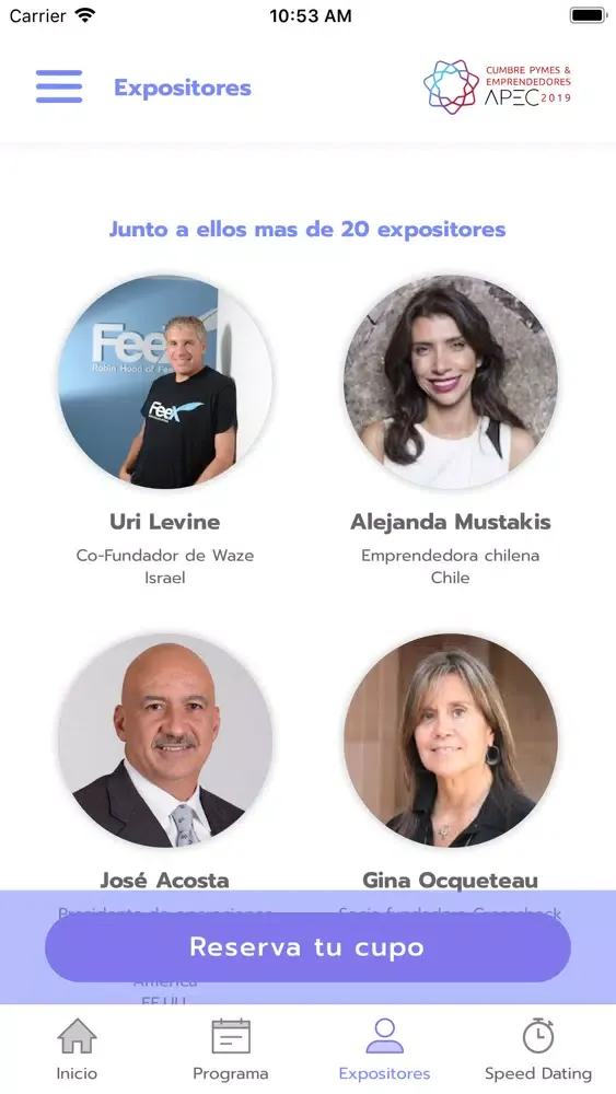 Cumbre Pymes y Emprendedores سکرین شاٹس