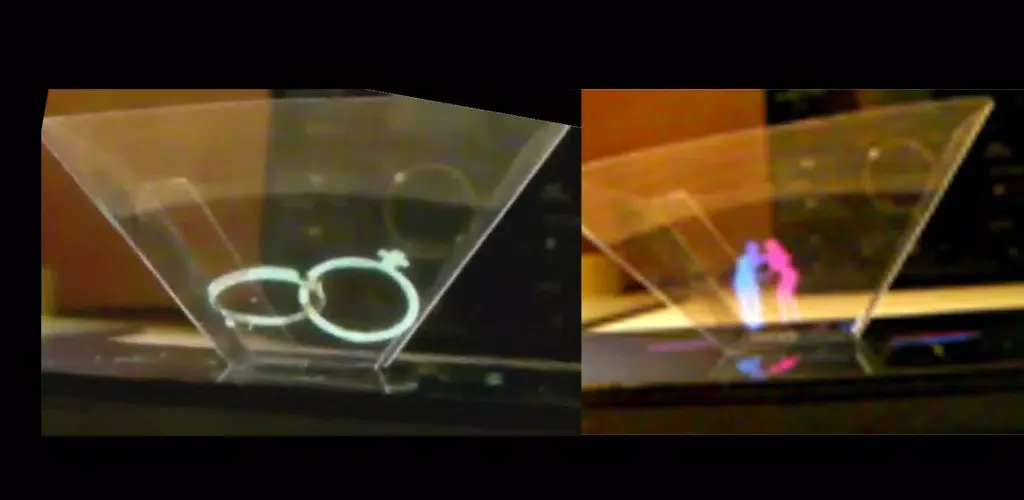 تصاویر Hologram 3D Projections