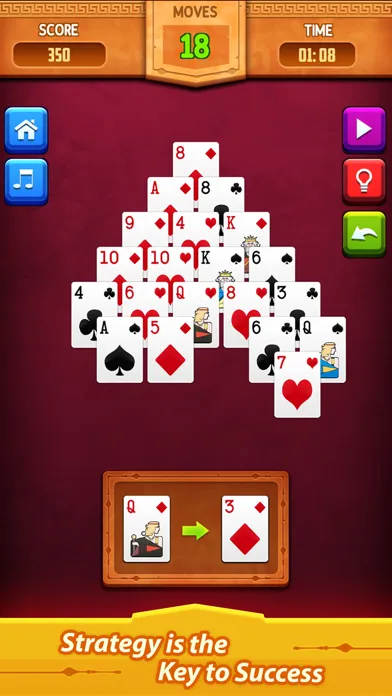 Pyramid Solitaire: Card Game Screenshots
