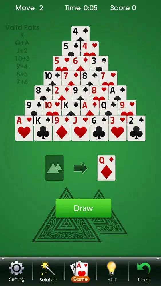 Screenshot di Pyramid Solitaire Blast