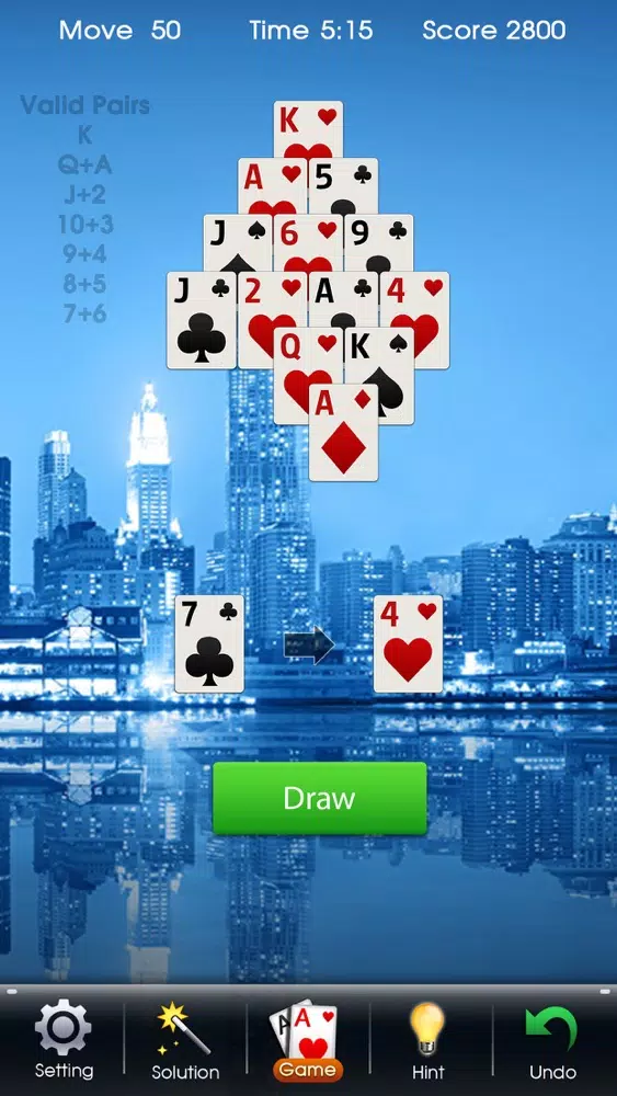 Screenshot di Pyramid Solitaire Blast