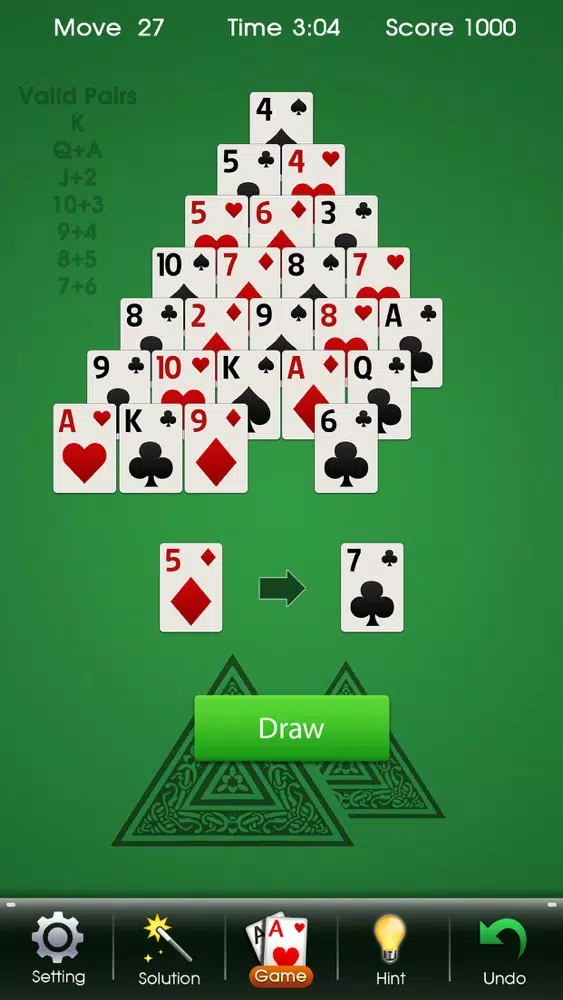 Screenshot di Pyramid Solitaire Blast