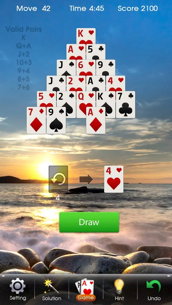 Screenshot di Pyramid Solitaire Blast