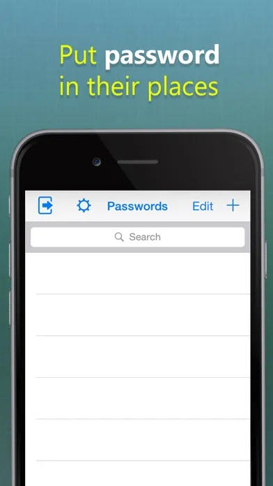 Password Manager - A Secret Vault for Your Digital Wallet with Fingerprint & Passcode Screenshots
