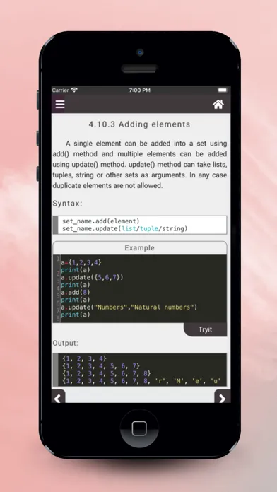 Ảnh chụp màn hình của Python Code Play