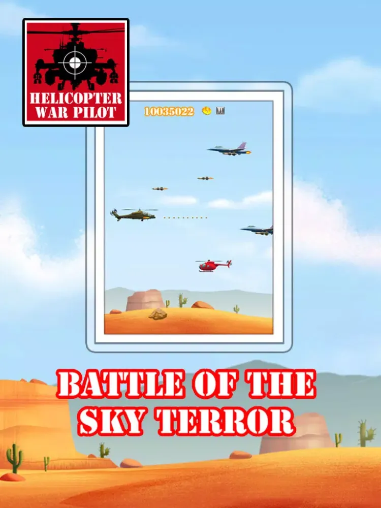 صور Helicopter War Pilot – Ultimate Flying & Shooting Action Game in the Skies iPad 